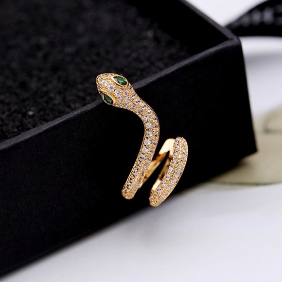 New! “Sneaky Serpent” Women’s Earrings - Picture 6 of 7